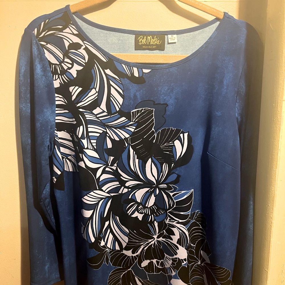 Bob Mackie 3/4 Sleeve Blouse